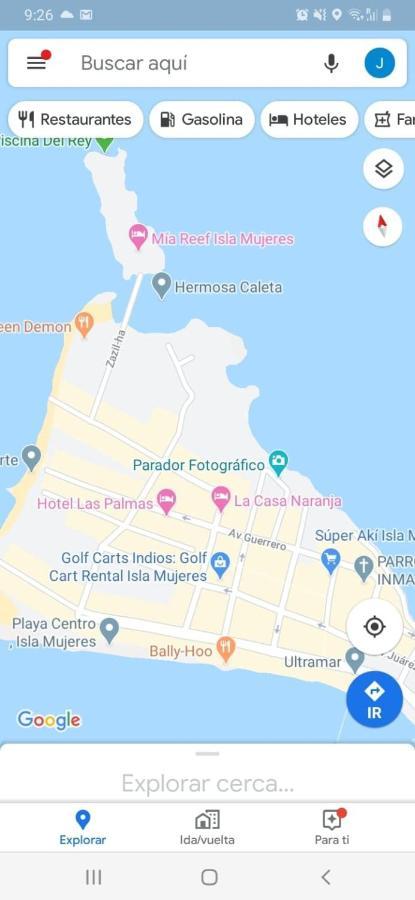 La Casa Naranja Hotel Isla Mujeres Zewnętrze zdjęcie